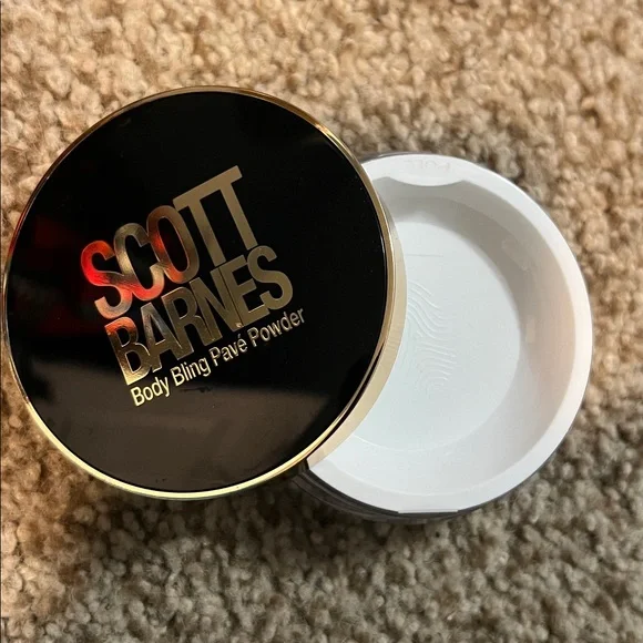 🌈 SCOTT BARNES Lot Colour Bomb Tequila Sunrise Palette Body Bling Platinum